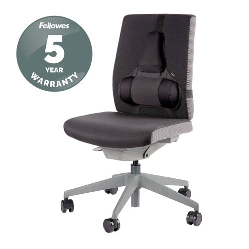 Fellowes Professional Series Ultimate Back Support Black 8041801