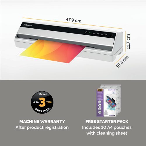Fellowes Saturn A3 Small Office Laminator 5736103