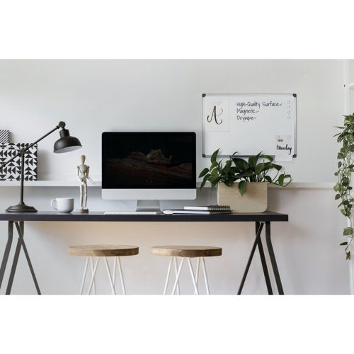 Bi-Office Aluminium Finish Magnetic Whiteboard 1200x900mm MB1406186