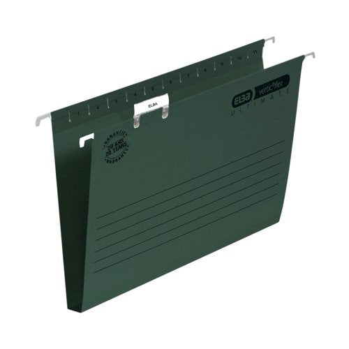 Elba Ulti Vert Suspension File 30mm Fc Green (50 Pack) 100331114