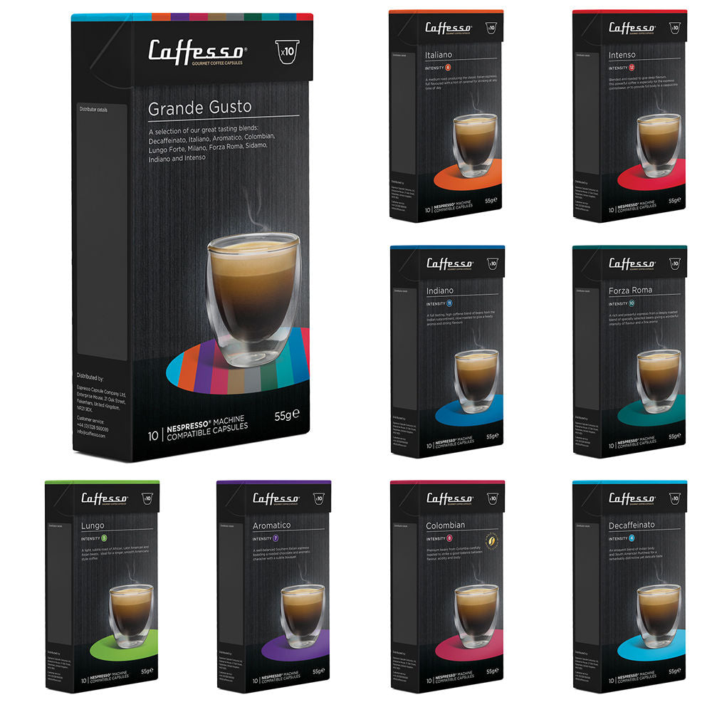 Caffesso Nespresso Compatible 240's Mixed Pack