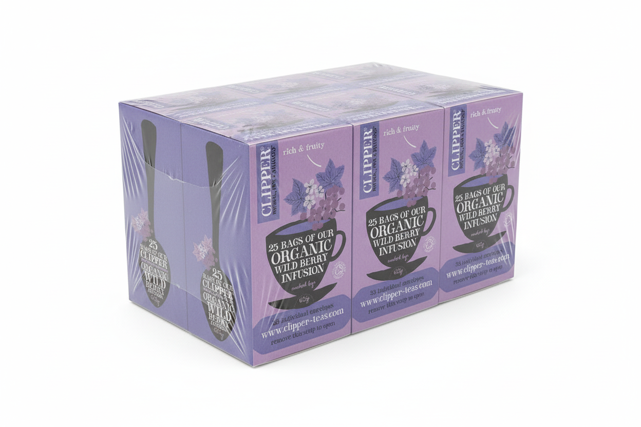 Clipper Organic Infusion Berry Burst 25 Envelopes