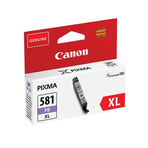 Canon CLI-581XL Ink Cartridge High Yield Photo Blue 2053C001