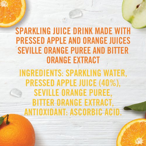 Cawston Press Sparkling Orange Soft Drink 330ml Can (Pack of 24) CANS113