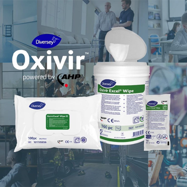 Diversey Oxivir Excel Wipes Flat Pack x 100's