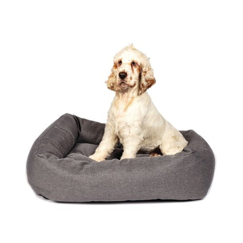 Danish Design Antibacterial Snuggle Dog/Pet Bed Small Grey ABGYSS.