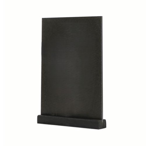 Deflecto Double Sided A4 Countertop Chalkboard Information Display Black (Pack of 4) TCB-A4-BLKX4
