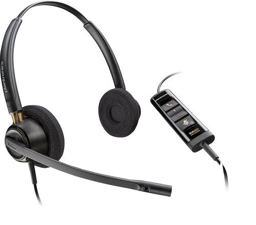 Poly EncorePro 525-M USB-A Stereo Headset Microsoft Teams Certified 783R2AA