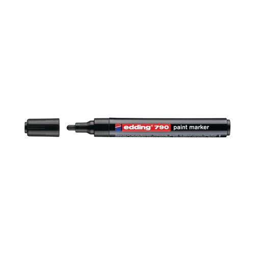 Edding 790 Paint Marker Folding Box (Pack of 10) Black 4-790001