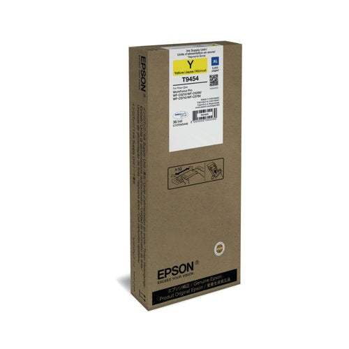 Epson T9454 Ink Cartridge XL High Yield Yellow C13T945440