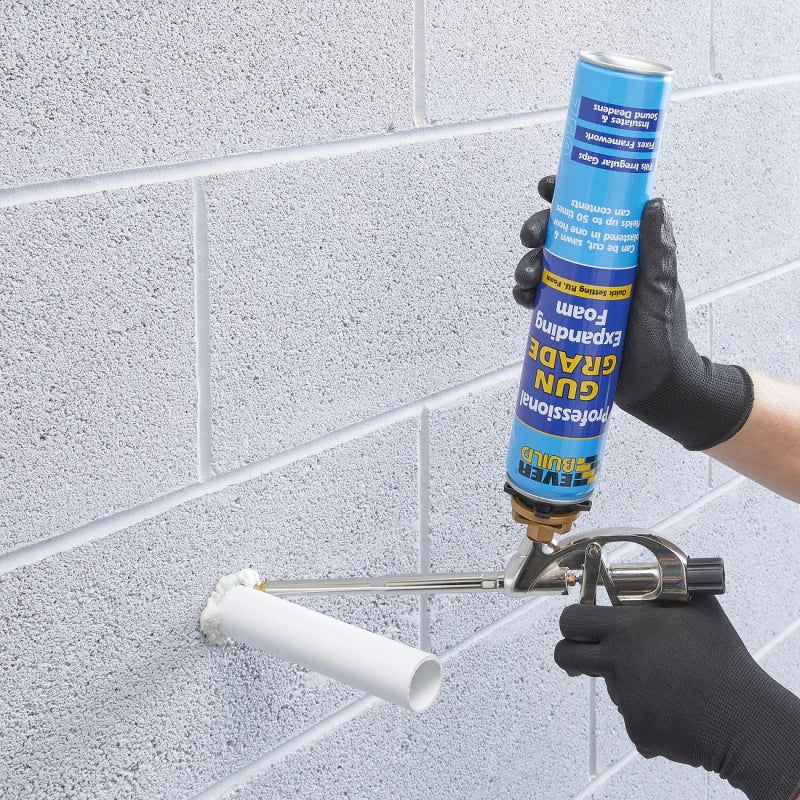 Everbuild Professional Quick Setting Expanding Foam | 1 x 750 ml