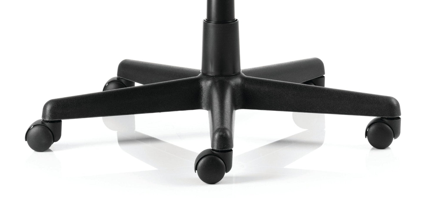 Moore Executive Fabric Chair Black with Arms EX000043