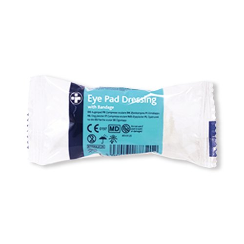Reliance Medical Eye Pad Dressing With Bandage Pack of 10 HE1595097