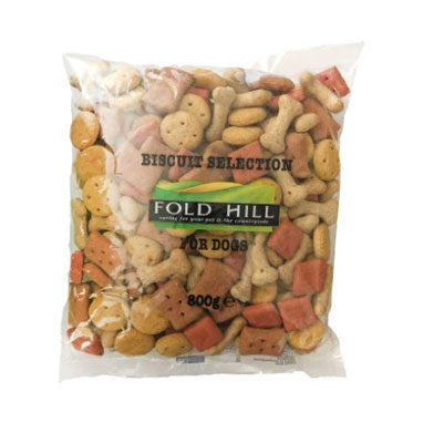 Fold Hill Biscuit Selection For Dogs 800g - UK BUSINESS SUPPLIES