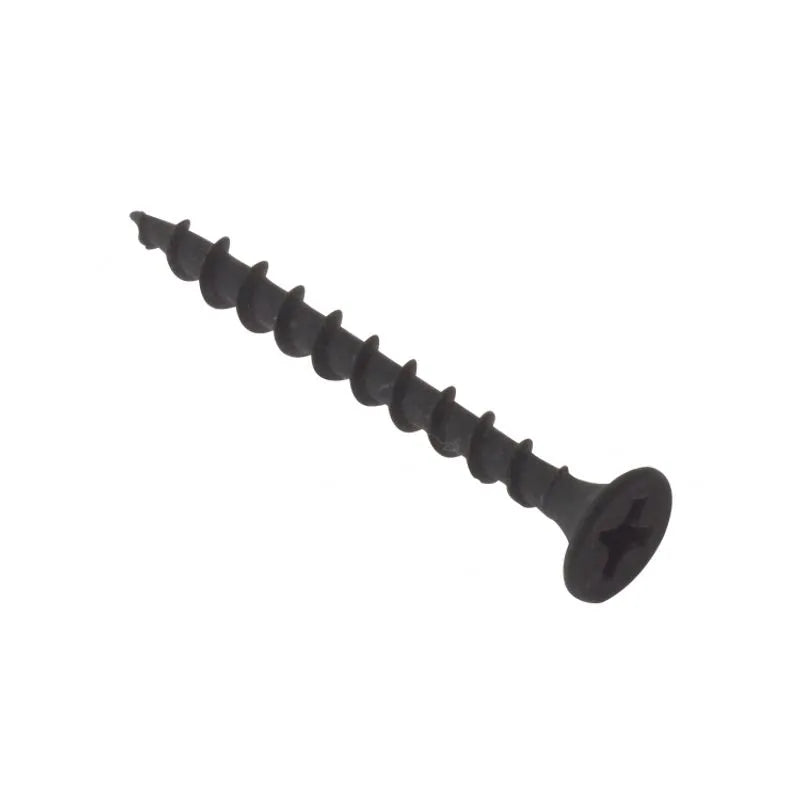 ForgeFix 3.5 x 38mm Drywall Screws Black Phosphate 200DWS38BP | 1 x 200 Pack