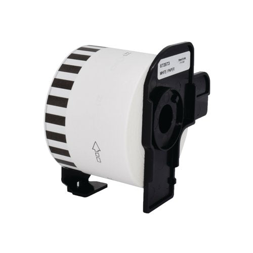 Five Star Non-OEM Replacement for Brother DK-22223 Black on White 50mm x 30.48m FS672873