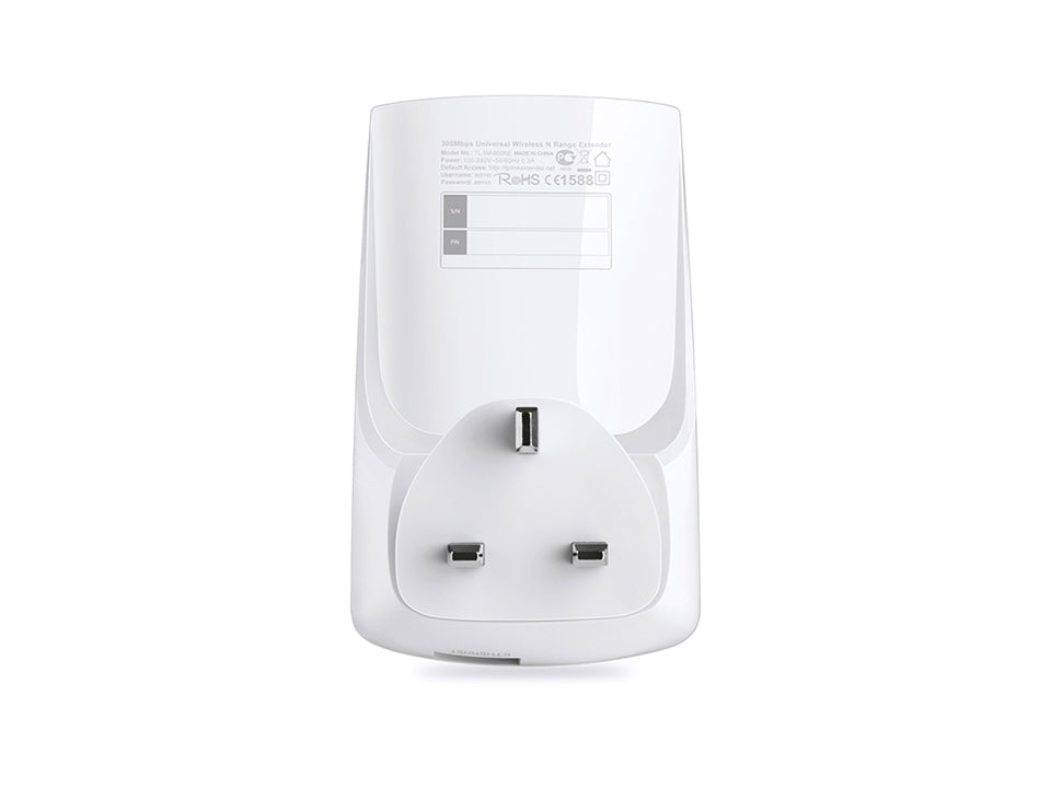 300mbps Wall Plug WLAN N Range Extender