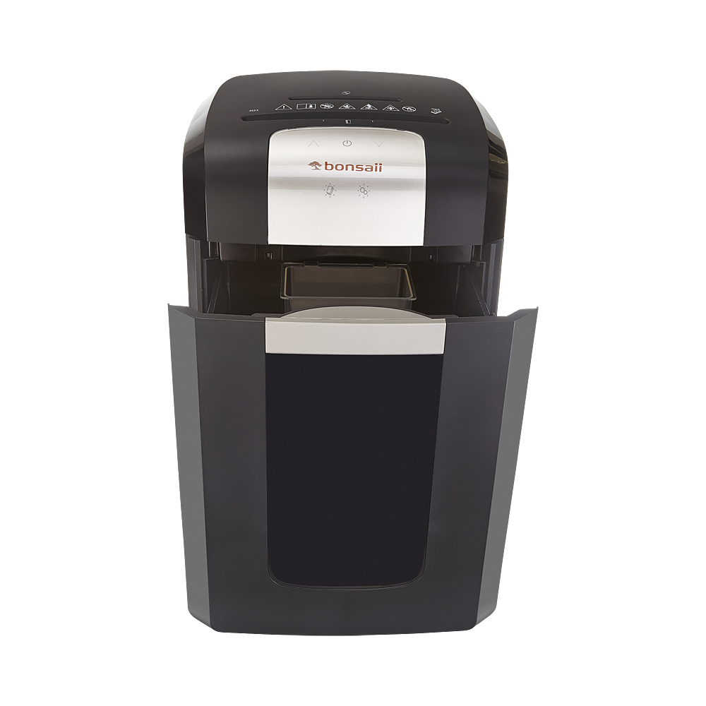 Bonsaii 3S23 Cross Cut Shredder 23 Litre 14 Sheet Black - 50020