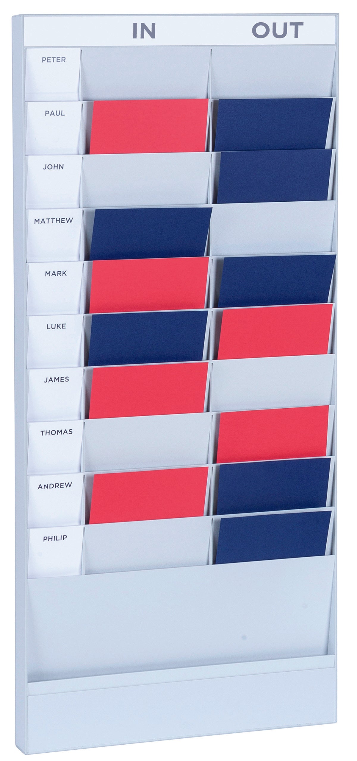 Fast Paper Document Planner Starter Set 20 Compartment A4 Grey - FPD20A402