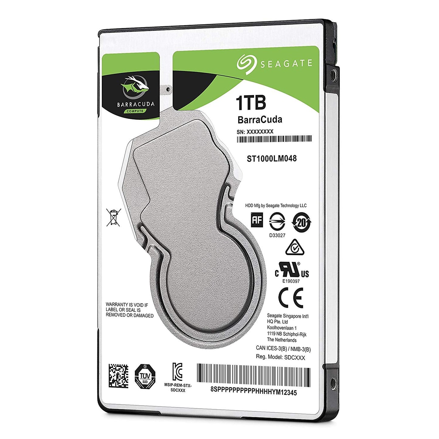 Seagate 1TB Internal BarraCuda SATA 2.5 HDD