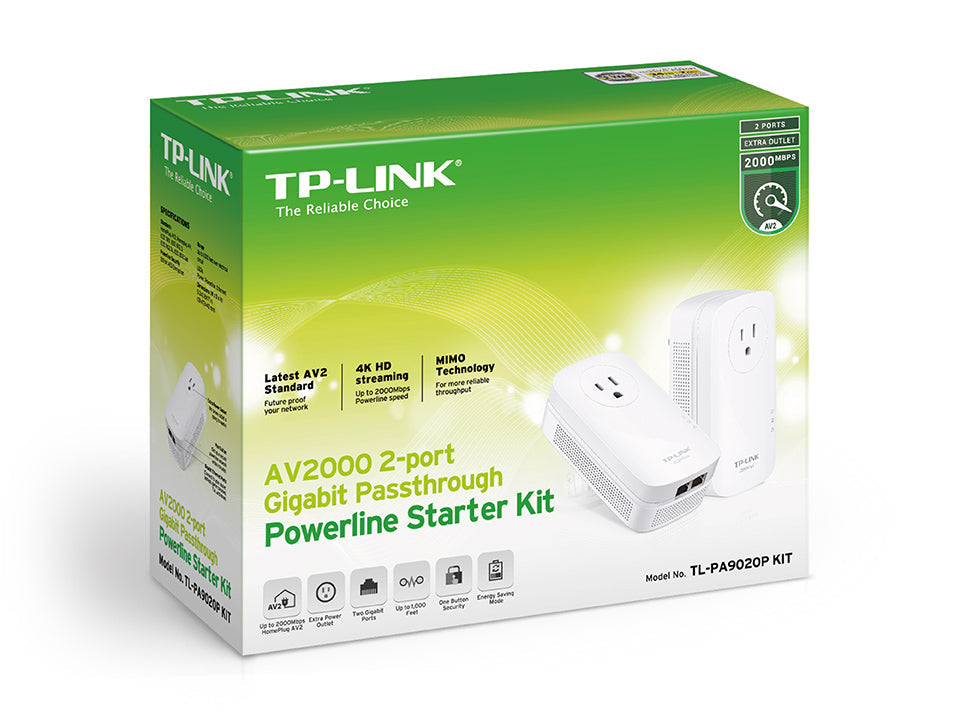 AV2000 2port Gigabit powerline