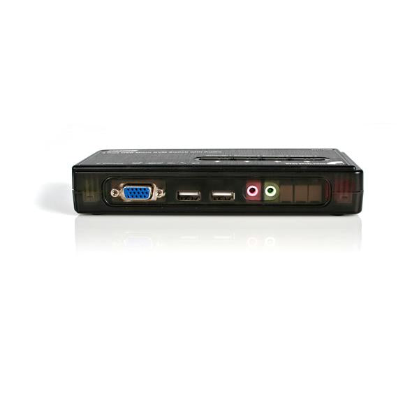 StarTech.com 4 Port USB KVM with Audio and Cables