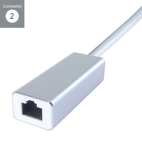 Connekt Gear Usb C To Rj45 Cat6 Gigabit Ethernet Adaptor 26-2986