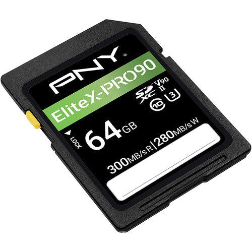 64GB XPRO 90 UHSII CL10 SDXC Memory Card