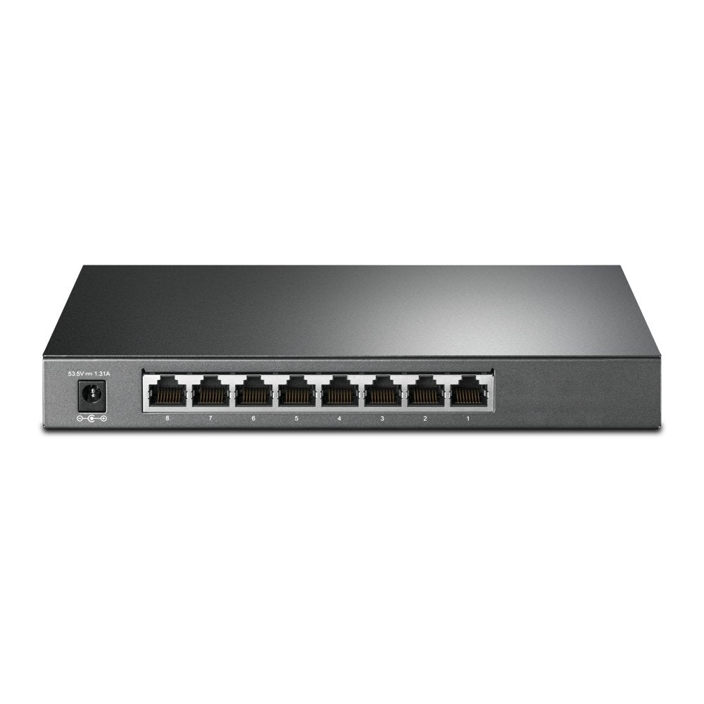 TP Link JetStream 8 Port Gigabit Smart Switch with 4 PoE Plus Ports