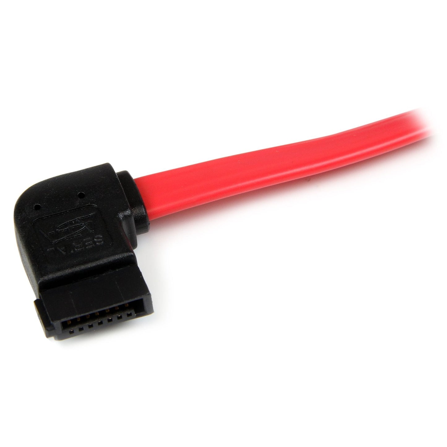 StarTech.com 18in SATA to Left Side Angle SATA Serial ATA Cable
