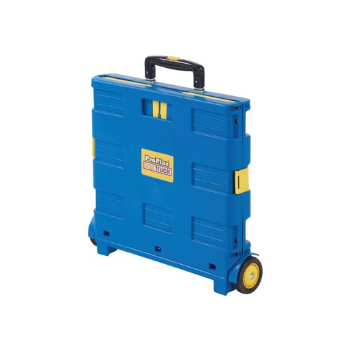 Gpc Blue And Yellow Large Folding Box Truck GI041Y