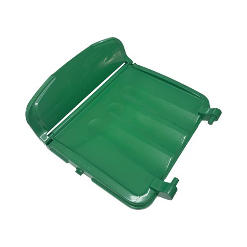 Kitchen Waste Bin with Lid 40 Litre Green GDN800003