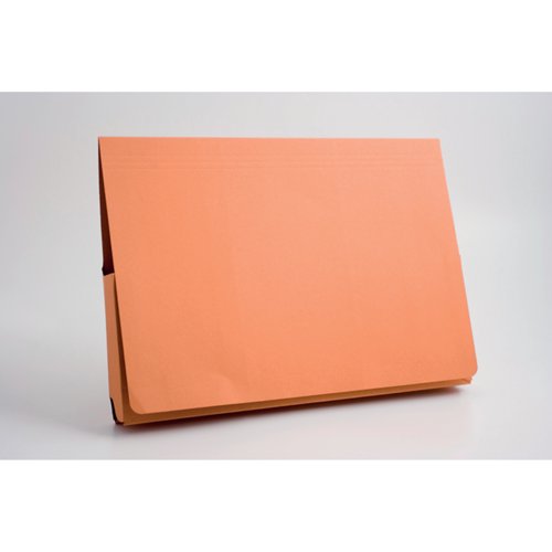 Exacompta Guildhall Brief Size Pocket Wallet 14x10in Orange (Pack of 50) PW3-ORG
