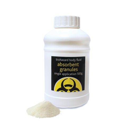 Reliance Medical Biohazard Body Fluid Absorbent Granules 500g 792EA