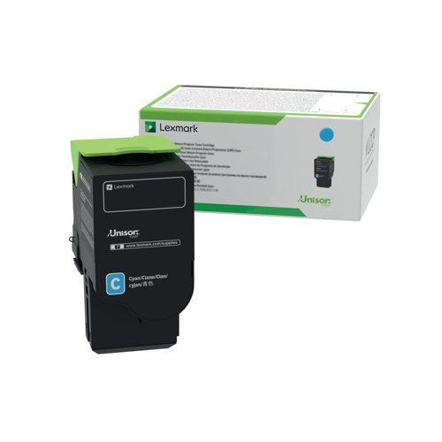 Lexmark CS/CX42x Corporate 5K Toner Cartridge Extra High Yield Cyan 78C2XCE