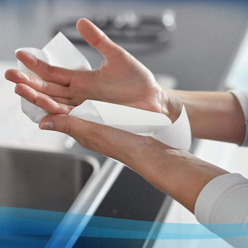 Scott Paper Hand Towel Roll for Disp 304m Long White Pack of 6 6667