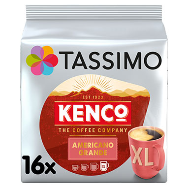 Tassimo Kenco Americano Grande 5 x 16 Pods = 80 Drinks Case Offer - UK BUSINESS SUPPLIES