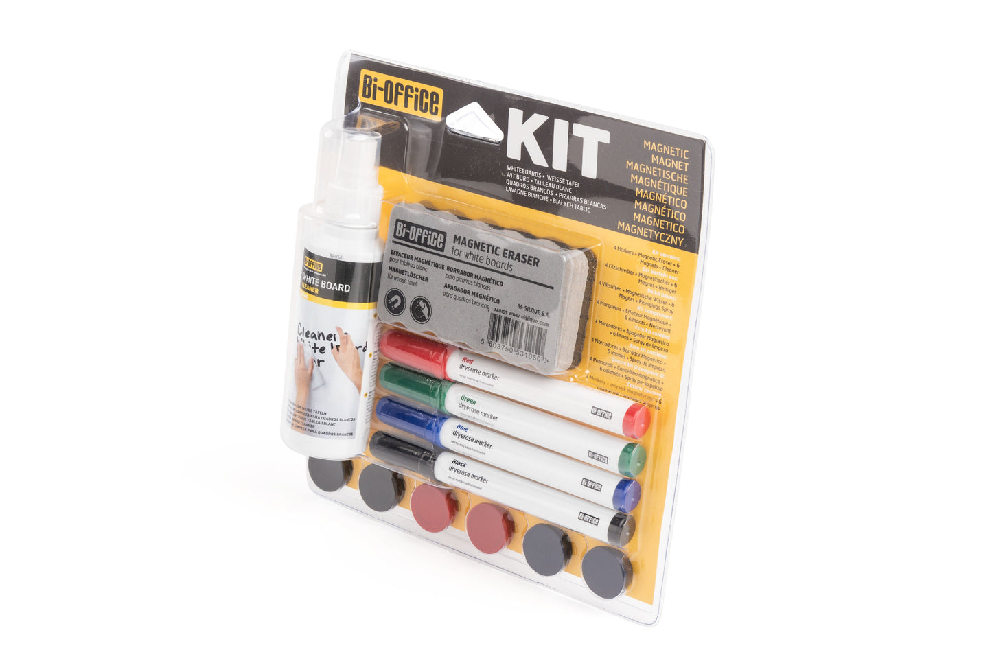 Bi-Office Magnetic Board Accessory Kit - KT1010