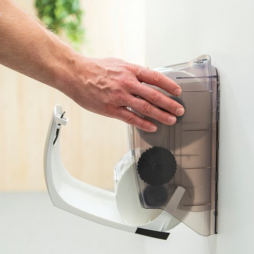 Katrin Plus System Toilet Paper 800 White (Pack of 36) 66940