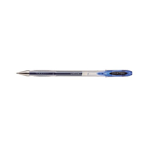 Uni-Ball Signo UM120 Rollerball Gel Pen Blue (Pack of 12) 781260000