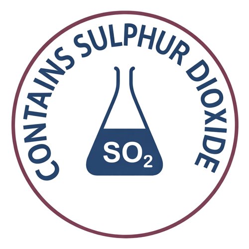 MyCafe Food Label Contains Sulphur Dioxide Pack of 1000 MYC10624