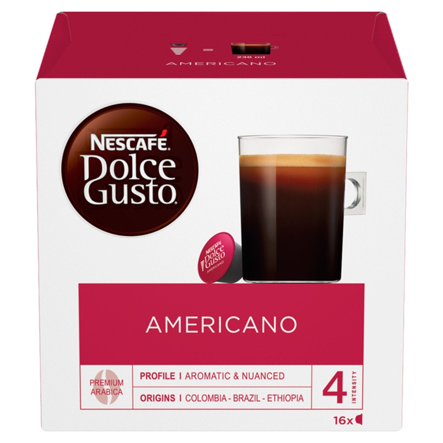 Dolce Gusto Americano 16's