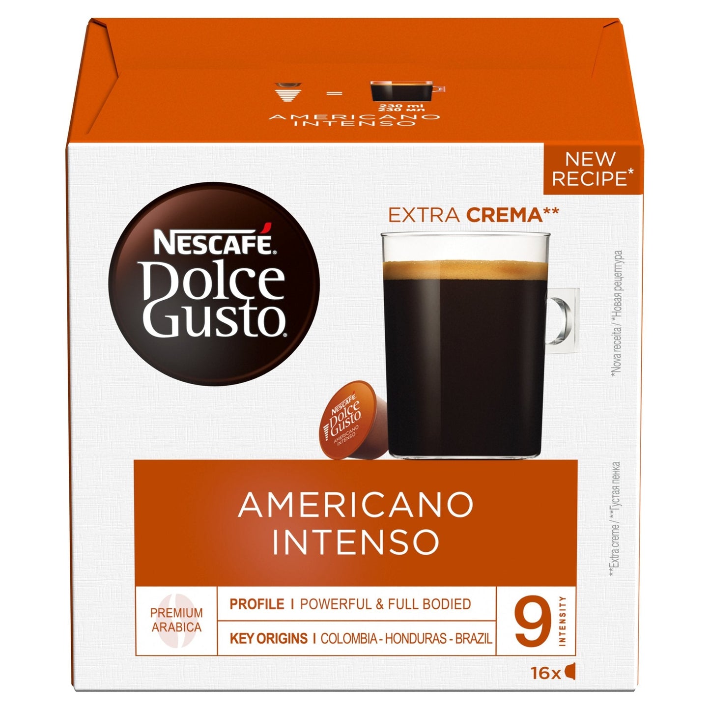 Dolce Gusto Americano Intenso 16's