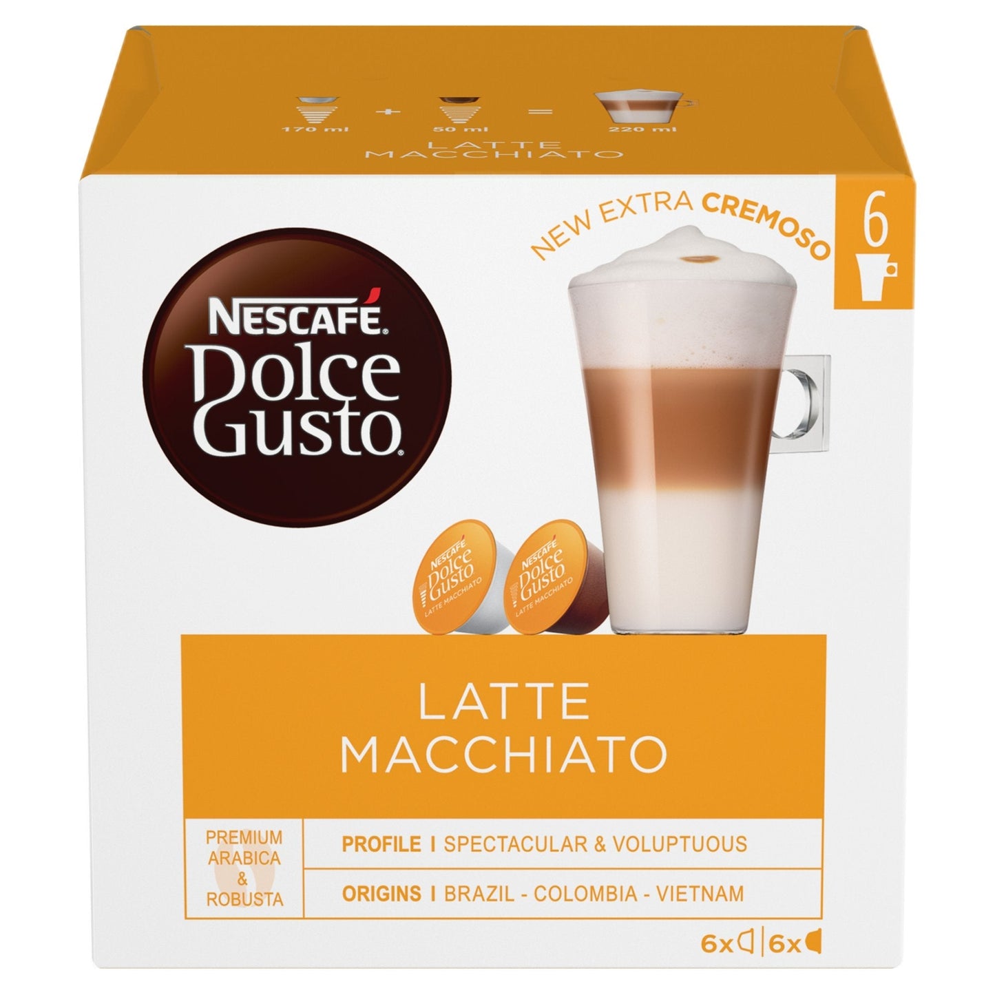 Dolce Gusto Latte Macchiato 16's