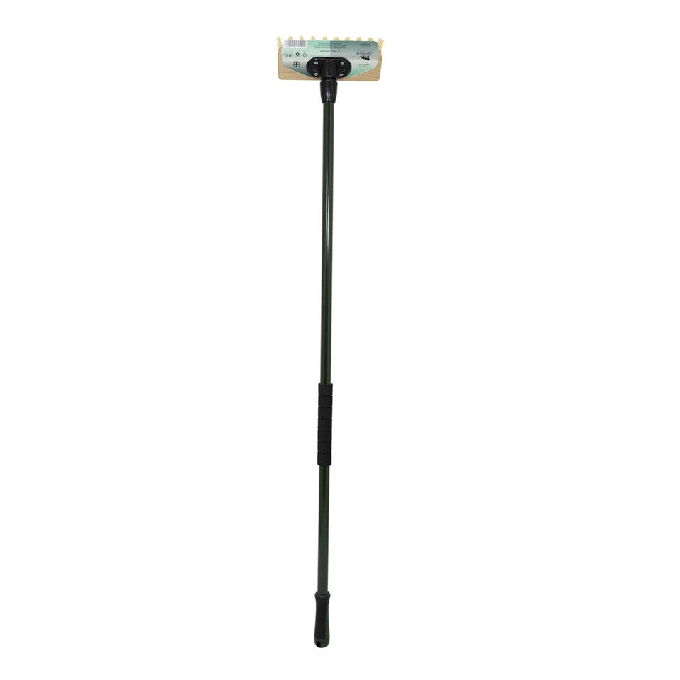 Charles Bentley Charnwood 9" Deck Broom & Scraper Garden Maintenance FSC