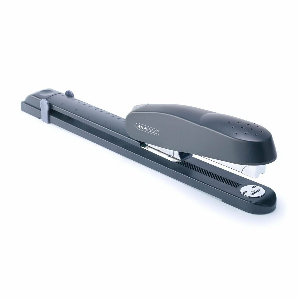 Rapesco 790 Long Arm Stapler Capacity 50 Sheets Charcoal R79026A3