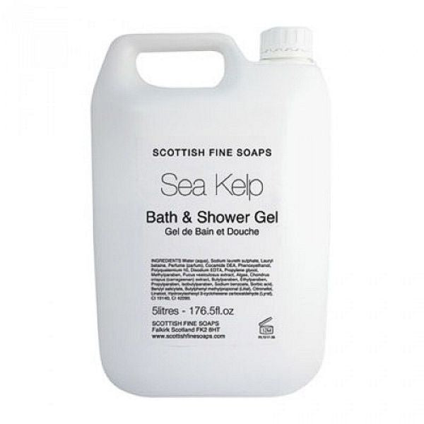 Scottish Fine Soaps Sea Kelp Luxury Bath & Shower Gel 5 Litre - UK BUSINESS SUPPLIES