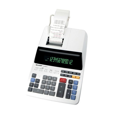 Sharp El-2607V Professional Printing Calculator SH-EL2607LG