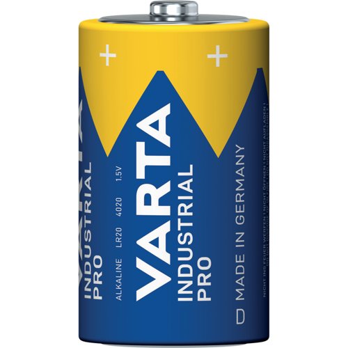 Varta Industrial Pro D Battery (Pack of 20) 04020211111