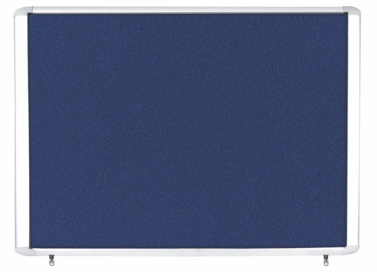 Bi-Office Outdoor Blue Felt Lockable Noticeboard Display Case 8 x A4 978x670mm - VT350607760